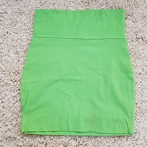 Lily White Stretch Mini Skirt